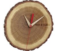 Horloge murale TFA Dostmann 60.3046.08 à quartz 17.2 mm x 18 mm x 4 mm chêne, bois en bois véritable