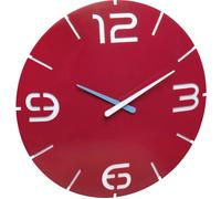 TFA Dostmann Horloge murale 60.3047.05 à quartz 35 cm x 35 mm rouge