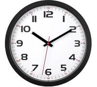 TFA Dostmann Horloge murale 60.3050.01 à quartz 30,5 cm x 30,5 cm x 3,8 cm noir