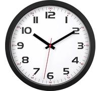 Horloge murale TFA Dostmann 60.3050.01 à quartz 30.5 mm x 30.5 mm x 3.8 mm noir