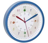 Horloge murale TFA Dostmann 60.3058.06.90 à quartz 30.8 mm x 44 mm bleu