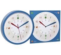 Horloge murale TFA Dostmann 60.3058.06.91 à quartz 30.8 mm x 44 mm bleu