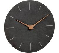 Horloge murale TFA Dostmann 60.3068.10 à quartz 25 cm x 4.3 mm ardoise mécanisme dhorloge silencieux