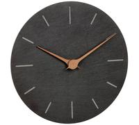 Horloge murale TFA Dostmann 60.3068.10 à quartz 25 cm x 4.3 mm ardoise mécanisme d'horloge silencieux