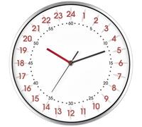 Horloge murale TFA Dostmann 60.3069.02 à quartz 30.4 mm x 48 mm aluminium