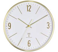 Horloge murale TFA Dostmann 60.3534.53 radiopiloté(e) 30 cm x 4.5 cm x 30 cm or