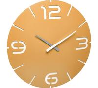 Horloge murale TFA Dostmann 60.3536.07 radiopiloté(e) 35 mm x 35 mm soleil jaune