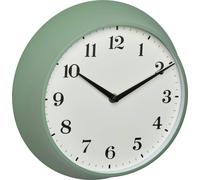Horloge murale TFA Dostmann 60.3540.04 radiopiloté(e) 27 mm x 8.2 mm x 27 mm vert