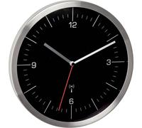 TFA 60.3544.01 Horloge murale radiocommandée 245 mm x 41 Acier inoxydable Mouvement slow (60.3544.01)