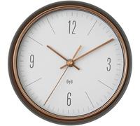 TFA Dostmann Horloge murale radio 60.3547.10 22,3 × 7 cm Gris/Cuivre