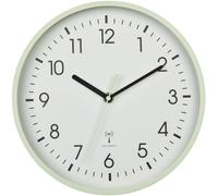 Horloge murale TFA Dostmann 60.3550.04 radiopiloté(e) 24.5 cm x 42 mm menthe