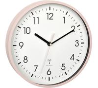 TFA Dostmann Horloge murale radiopilotée 60.3550.16 analogique trotteuse Rose
