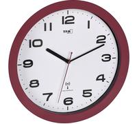 Horloge murale TFA Dostmann 60.3554.06 radiopiloté(e) 50 mm x 320 mm bleu mécanisme dhorloge silencieux