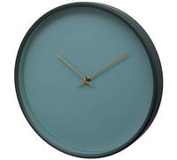 Horloge Murale Unity, Bristol contemporaine, Balayage Silencieux, Vert Sarcelle 30 cm