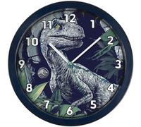 Horloge murale universelle bleue et verte, 30 cm