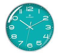 Horloge Murale Verte 12 Pouces Silencieuse