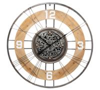 Horloge murale avec mécanisme décoratif LANA, Ø 90 cm
