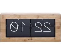 Horloge murale XL Horloge Flip en bois de bambou 175 x 37 x 9 cm - KA5642WD