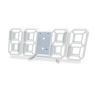 Horloge numérique 3D LED Horloge murale numérique heure date température luminosité réglable