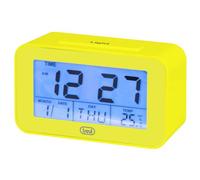 HORLOGE NUMÉRIQUE AVEC ALARME ET THERMOMÈTRE TREVI SLD 3P50 JAUNE