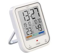 Horloge numérique de salle de bains avec thermomètre-hygromètre [infactory]