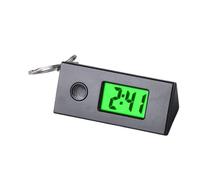 Horloge numérique portable, 5,6 x 2,1 cm, affichage de l'heure, gadget de sport léger pour activités de plein air, voyage, transport quotidien, randonnée, course à pied, Noir , Refer to description