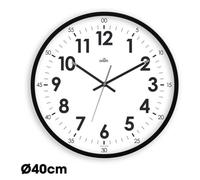 Orium Horloge murale CEP 2112510011 – à quartz – silencieuse – Noir