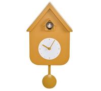 Horloge pendulaire BONNEVAL 24 cm avec un coucou Jaune