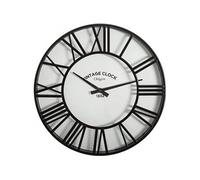 Horloge murale vintage - Noir