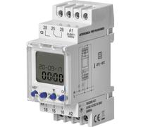 Horloge programmable numérique rail DIN I 100 programmes I 2 canaux