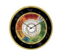 Pyramid International Harry Potter - Horloge Murale, Multicolore, 40 x 40 cm