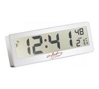 Infactory Horloge radio-pilotée compacte avec écran LCD