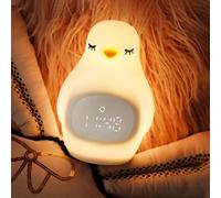 Horloge Réveil Enfant LED Pingouin Silicone