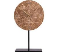 Horloge sur pied marbre brun 25 cm