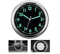 Horloge - Universelle - Montre à Quartz - Lumineuse - Décoration - Métal Noir