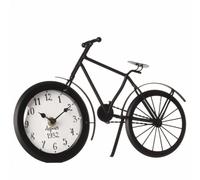 Atmosphera - Horloge vélo à Poser - métal - Noir - H18 cm