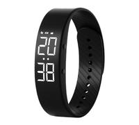 Horloge Vibrante - Minuterie Intelligente En Caoutchouc Souple Résistant Aux Liquides, Accessoire De Notification Haptique Minimaliste, Équipement De Réveil Matinal Furtif | Chronométreur Numérique Po