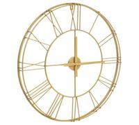 Horloge vintage doré D70cm - Atmosphera Créateur d'intérieur