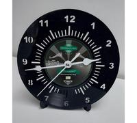 Horloge vinyle 45t recyclé black