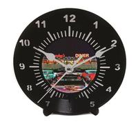 Horloge vinyle 45t recyclé diner