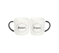 Horror-Shop Lot De 2 Tasses en Céramique Poison & Arsenic