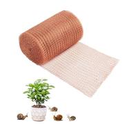 Horuili® Filet Anti-limaces en cuivre, 127mm x 6m Filet Anti-limaces en cuivre, Rouleau de Treillis en cuivre pour Le Jardin, Protection des Plantes pour la Maison et Le Jardin