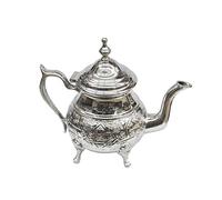 Horus Artesanía de Egipto. Théière marocaine orientale et traditionnelle pour un usage quotidien. 750 ml équivalent à 8 verres