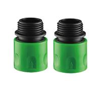 Hose Connector 2 Pieces Heavy Duty Threaded Fittings