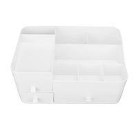 HOSEONFN Organiseur de Maquillage avec 8 Compartiments, pour Le Rangement des cosmétiques, Organiseur de Bureau étanche pour Soins de la Peau, tiroir en Plastique pour pinceaux,