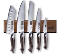 HOSHANHO 6 Pièces Set de Couteaux de Cuisine, Set Couteau Cuisine Professionnel Tranchants, Couteau de Chef en Acier Inoxydable