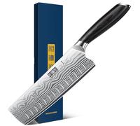 HOSHANHO Couteau de Cuisine Nakiri de 18 cm, Couteau Nakiri Couteau de Chef