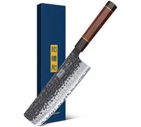 HOSHANHO, Couteau de type japonais Nakiri de 18 cm, couteau de découpe tranchant pour cuisine