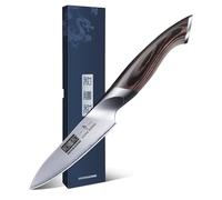 HOSHANHO Couteau d'Office Japonais, Couteaux à Fruits Professionnel de 10cm, Couteau à Éplucher Tranchant Couteaux de Cuisine, Petit Couteaux de Chef