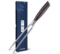 HOSHANHO Fourchette à Viande de 18 cm, Fourchette à Découper Ultra Coupant